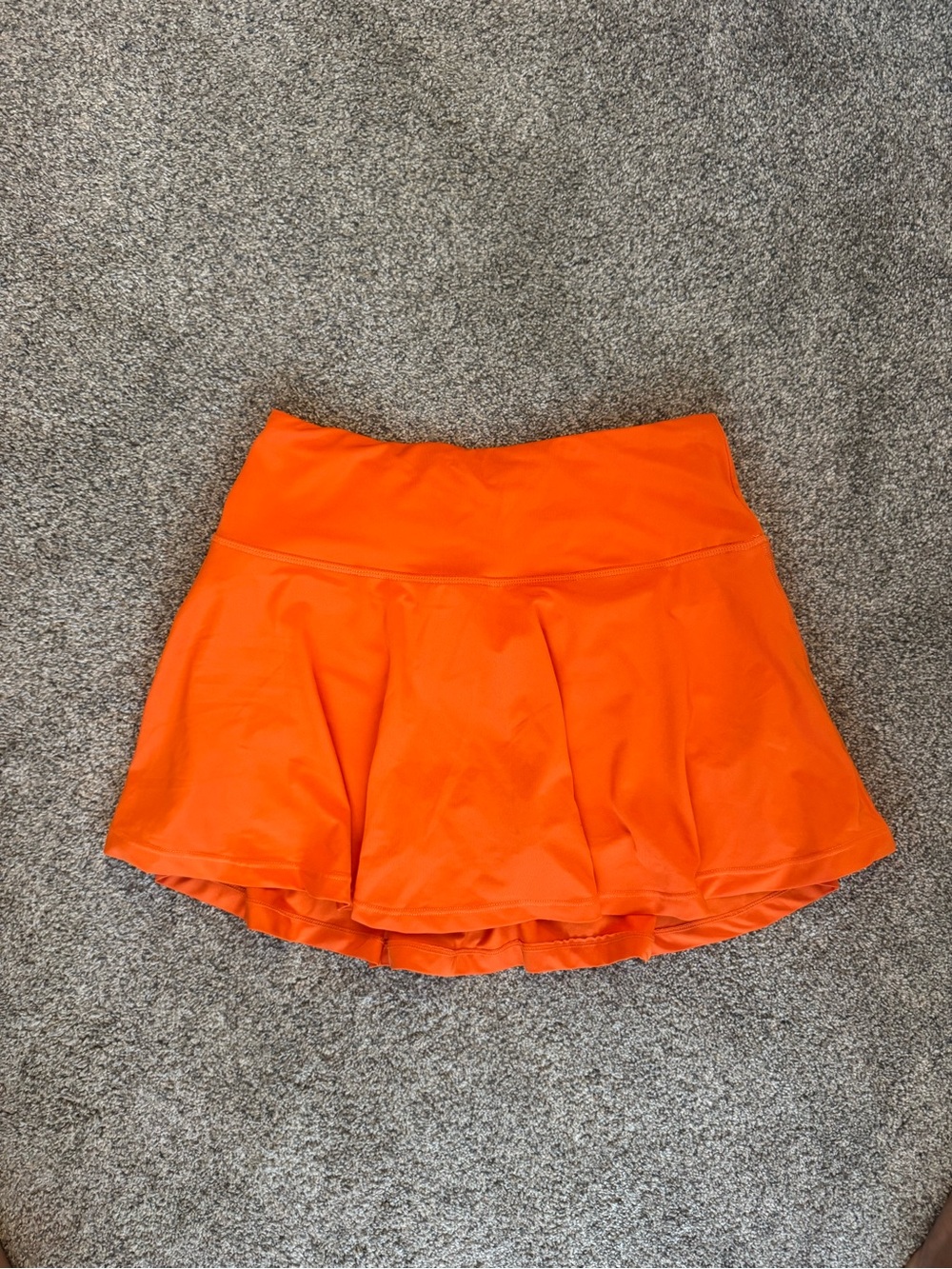 Bright Orange Athletic Skort